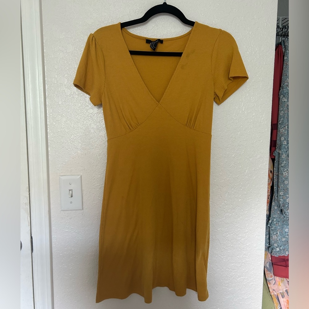 Yellow Mini dress